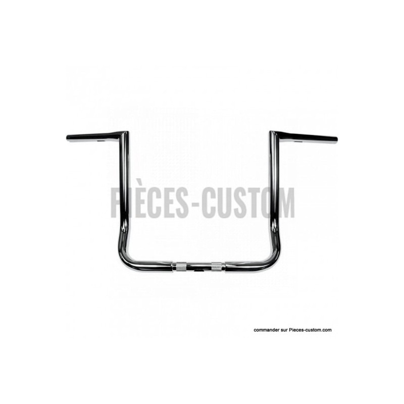 Guidon-1-pouce-1-quart-Twin-Peaks-Bagger-14-pouces-Chrome-ref-06012701