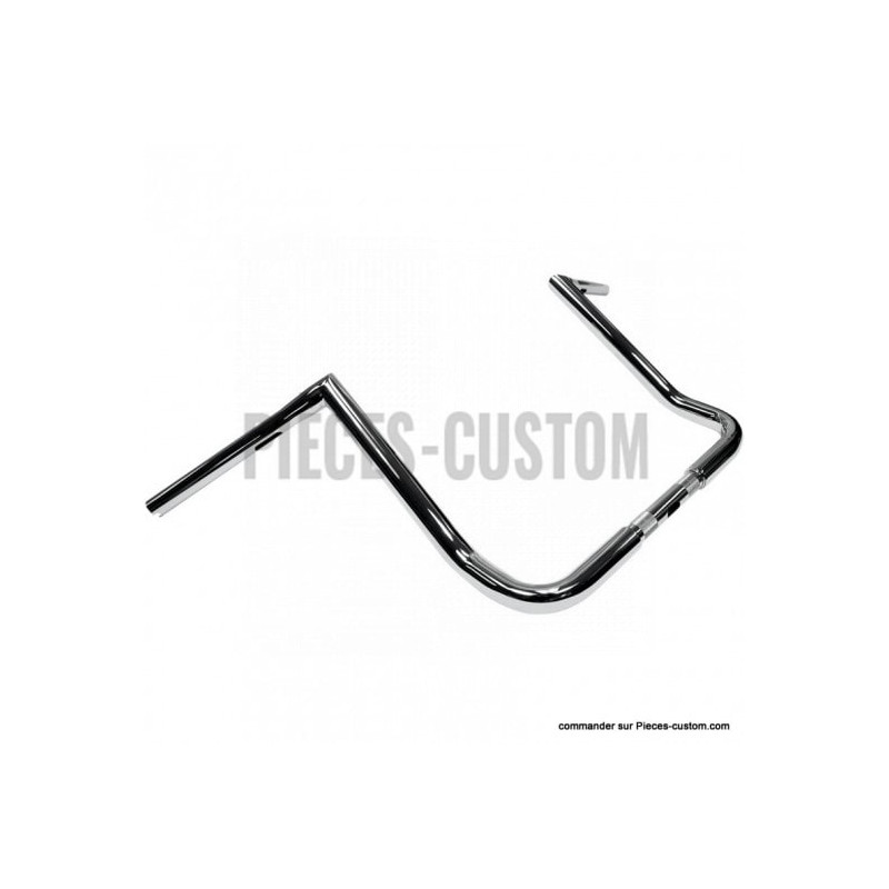 Guidon-1-pouce-1-quart-Twin-Peaks-Bagger-14-pouces-finition-Chrome-ref-06012701
