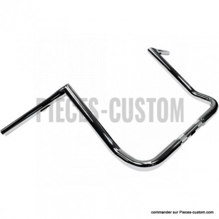 Guidon-1-pouce-1-quart-Twin-Peaks-Bagger-14-pouces-finition-Chrome-ref-06012701
