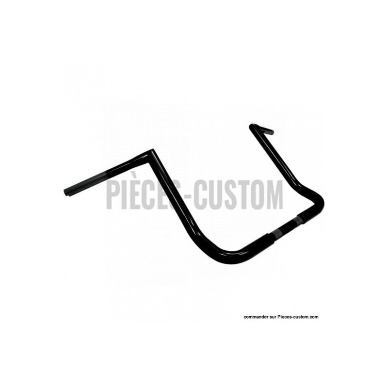 Guidon-1-pouce-1-quart-Twin-Peaks-Bagger-14-pouces-finition-Noir-gloss-ref-06012702