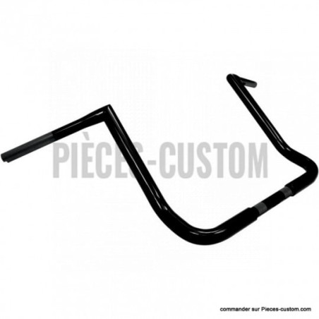 Guidon-1-pouce-1-quart-Twin-Peaks-Bagger-14-pouces-finition-Noir-gloss-ref-06012702