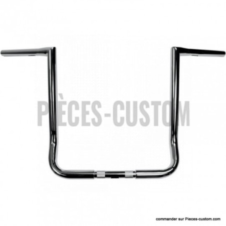 Guidon-1-pouce-1-quart-Twin-Peaks-Bagger-16-pouces-Chrome-ref-06012703