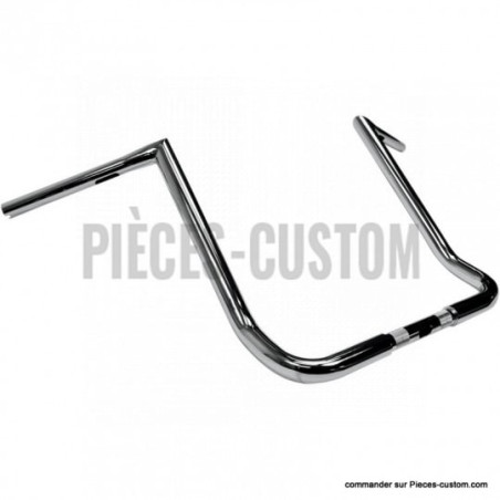 Guidon-1-pouce-1-quart-Twin-Peaks-Bagger-16-pouces-finition-Chrome-ref-06012703