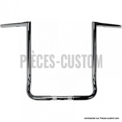 Guidon-1-pouce-1-quart-Twin-Peaks-Bagger-18-pouces-Chrome-ref-06012705