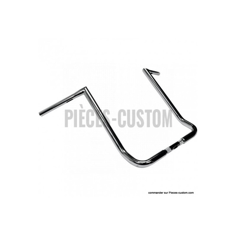 Guidon-1-pouce-1-quart-Twin-Peaks-Bagger-18-pouces-finition-Chrome-ref-06012705