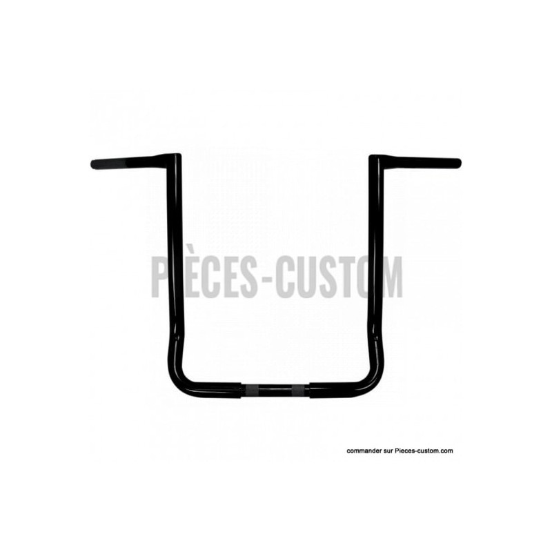Guidon-1-pouce-1-quart-Twin-Peaks-Bagger-18-pouces-Noir-gloss-ref-06012706