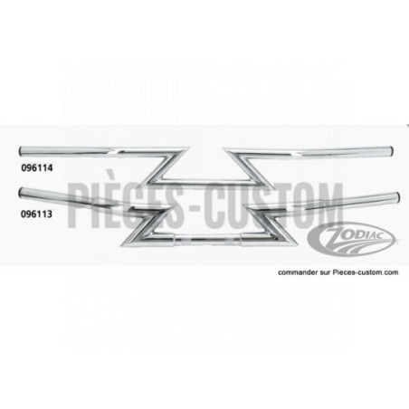 Guidon-Fat-Z-bar-74-cm-Chrome-empreintes-ref-096113