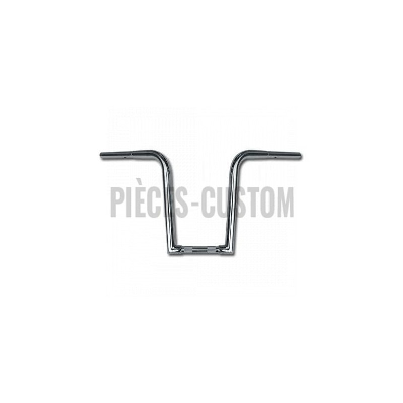 Guidon-Outlaw-12-pouces-chrome-pour-Springer-ref-06011814