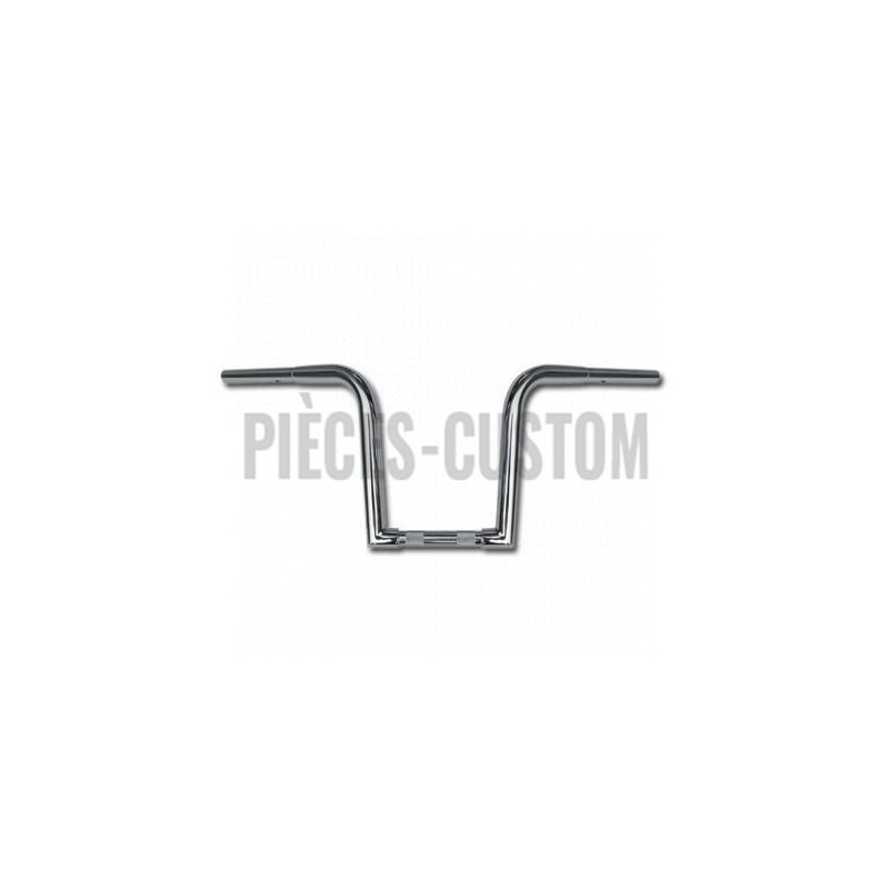 Guidon-Outlaw-10-pouces-chrome-pour-Springer-ref-06011812