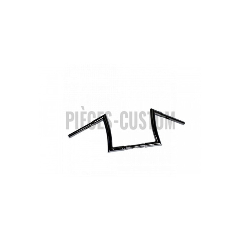 Guidon-32-mm-Bad-Ape-Hanger-noir-de-10-pouces-ref-55-551B