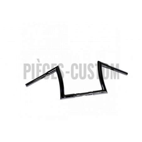 Guidon-32-mm-Bad-Ape-Hanger-noir-de-10-pouces-ref-55-551B