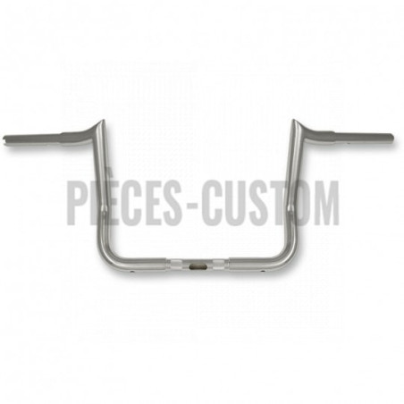 Guidon-Bagger-Monkey-Bar-10-pouces-chromé-pour-Touring-1986-2023-ref-06013354