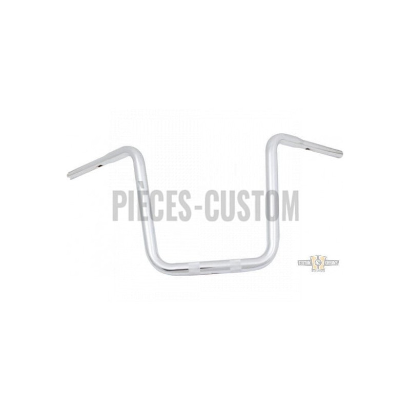 Guidon-ape-Hanger-Santee-Chromé-Hauteur-14-pouces-Diamètre-1-pouce-1-quart-ref-916855