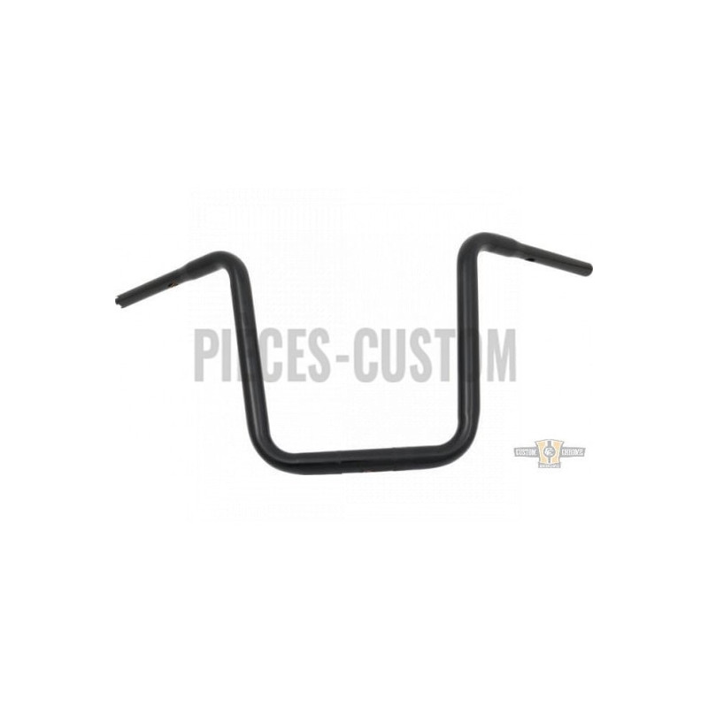 Guidon-ape-Hanger-Santee-Noir-Hauteur-14-pouces-Diamètre-1-pouce-1-quart-ref-916856