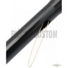 Guidon-ape-Hanger-Santee-Noir-Hauteur-de-14-pouces-Diamètre-de-1-pouce-1-quart-ref-916856