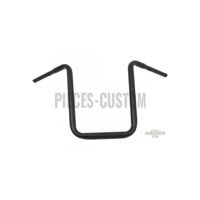 Guidon-ape-Hanger-Santee-Noir-Hauteur-17-pouces-Diamètre-1-pouce-1-quart-ref-916858