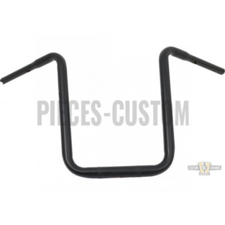 Guidon-ape-Hanger-Santee-Noir-Hauteur-17-pouces-Diamètre-1-pouce-1-quart-ref-916858
