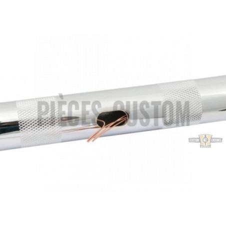 Guidon-ape-Hanger-Santee-finition-Chromé-Hauteur-de-19-pouces-Diamètre-de-1-pouce-1-quart-ref-916859