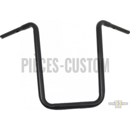 Guidon-ape-Hanger-Santee-Noir-Hauteur-19-pouces-Diamètre-1-pouce-1-quart-ref-916860