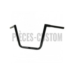Guidon-Hefty-Twin-Peaks-noir-brillant-13-pouces-pour-Touring-de-2015-à-2023-ref-06013841