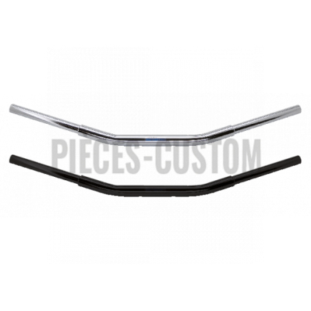 Guidon-drag-bar-chrome-1-pouce-1-quart-largeur-79-cm-3-trous-TBW-ref-782122