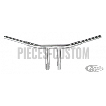Guidon-T-bar-Fat-Bubba-diamètre-1-pouce-1-quart-chrome-hauteur-6-pouces-ref-096110