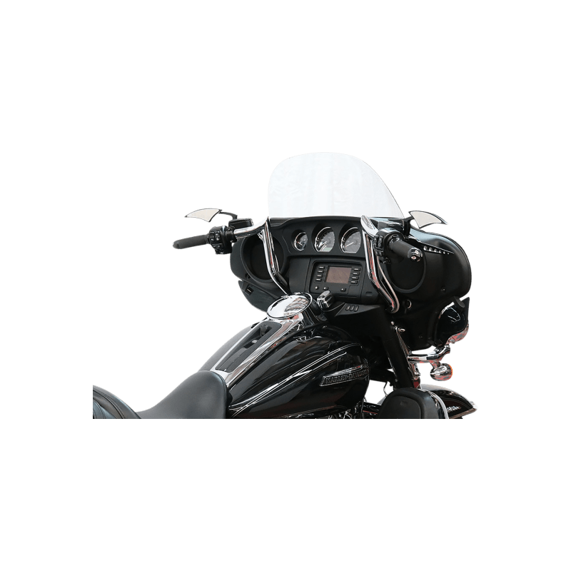 Guidon-1-pouce-1-quart-Bagger-Monkey-Bar-10-pouces-noir-Touring-de-1986-à-2023-ref-06013353