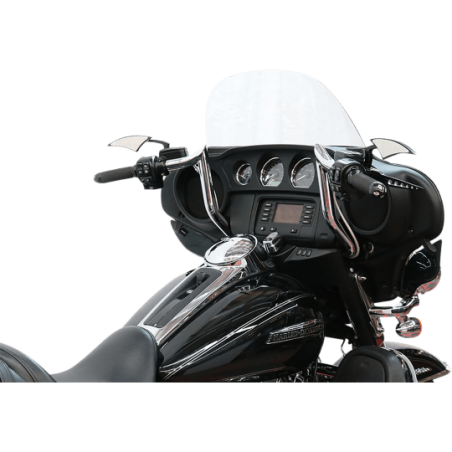 Guidon-1-pouce-1-quart-Bagger-Monkey-Bar-10-pouces-noir-Touring-de-1986-à-2023-ref-06013353