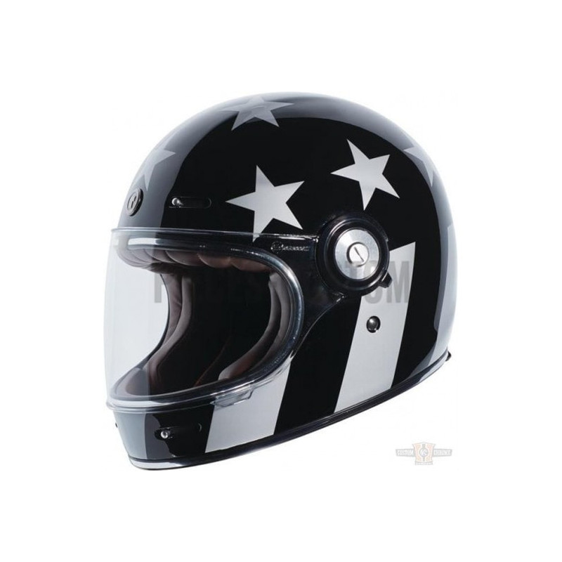 Casque-Torc-T-1-Captain-Vegas-Retro-Full-face-couleur-noir-brillant-ref-916164