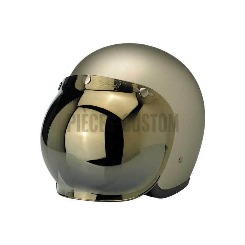 Visière-Bubble-Biltwell-teinte-Gold-Mirror-ref-01310114