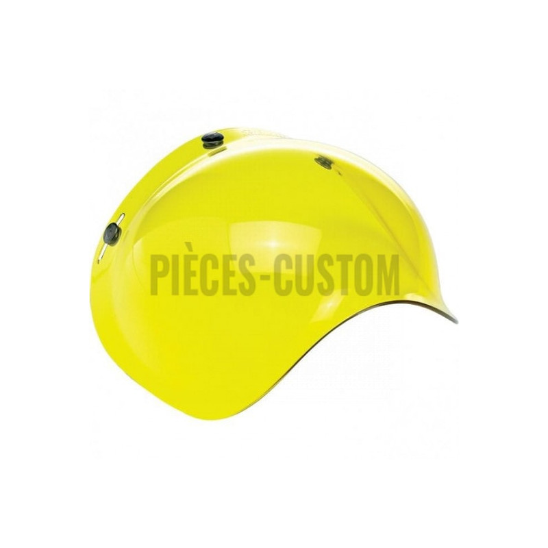 Visière-modèle-Bubble-Biltwell-teinte-Jaune-ref-01310109