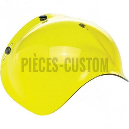 Visière-modèle-Bubble-Biltwell-teinte-Jaune-ref-01310109