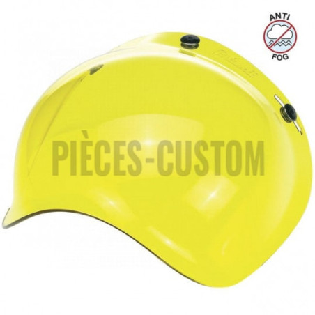 Visière-modèle-Bubble-marque-Biltwell-teinte-Jaune-ref-01310109