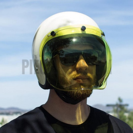 Visière-modèle-Bubble-Biltwell-Jaune-ref-01310109