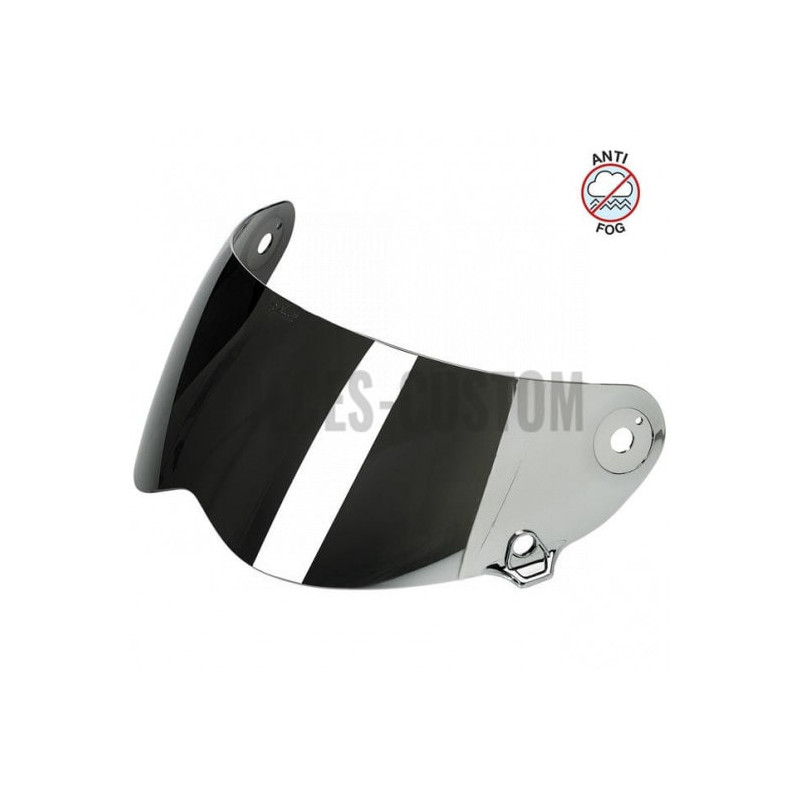 Visière-marque-Biltwell-Lane-Splitter-modèle-Gen-2-teinte-Chrome-Mirror-ref-590759