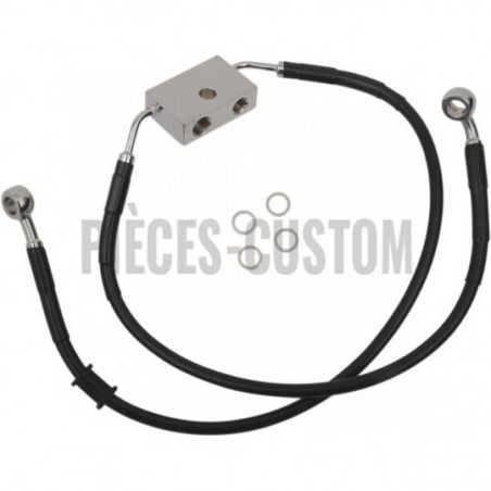 Durite-de-frein-avant-Noir-plus-51-mm-Sportster-1200X-2014-2020-ABS-ref-17415289