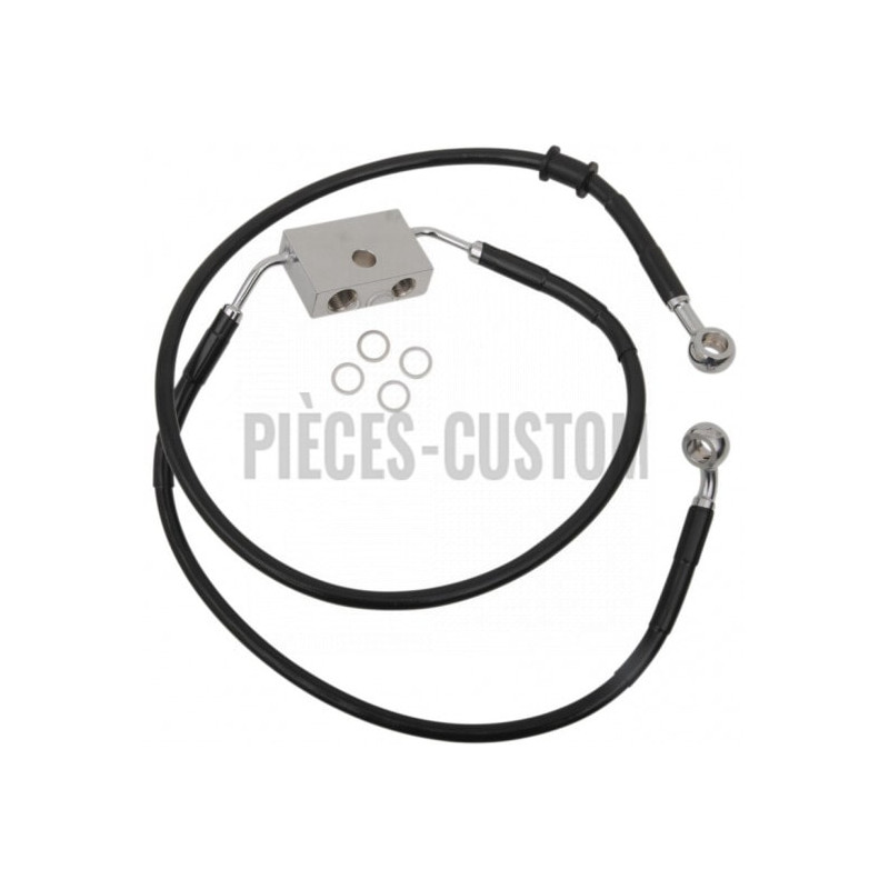Durite-frein-avant-Noir-plus-203-mm-Sportster-1200X-2014-2020-ABS-ref-17415295