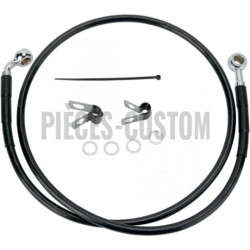 Durite-frein-avant-Noir-plus-51-mm-Sportster-XL-883-2004-à-2010-ref-17412527
