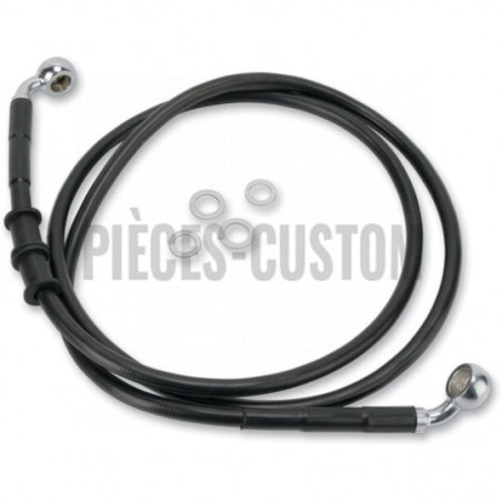 Durite-frein-avant-Noir-plus-102-mm-Dyna-FXDWG-2010-à-2015-sans-abs-ref-17412594