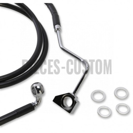 Durite-frein-avant-noir-plus-102-mm-Touring-FLTRX-FLTRXS-2015-2023-avec-Abs-ref-17414506