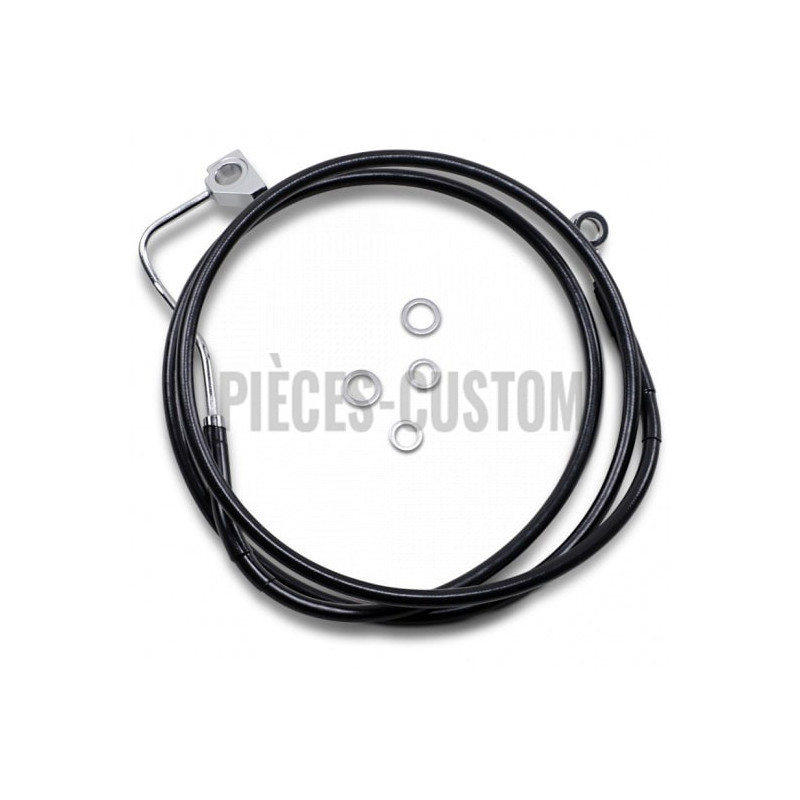 Durite-frein-avant-noir-plus-51-mm-Touring-FLHT-FLHR-FHX-2014-à-2023-avec-Abs-ref-17413995
