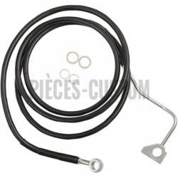 Durite-frein-avant-noir-plus-203-mm-Touring-FLHT-FLHR-FHX-2014-à-2023-avec-Abs-ref-17413998