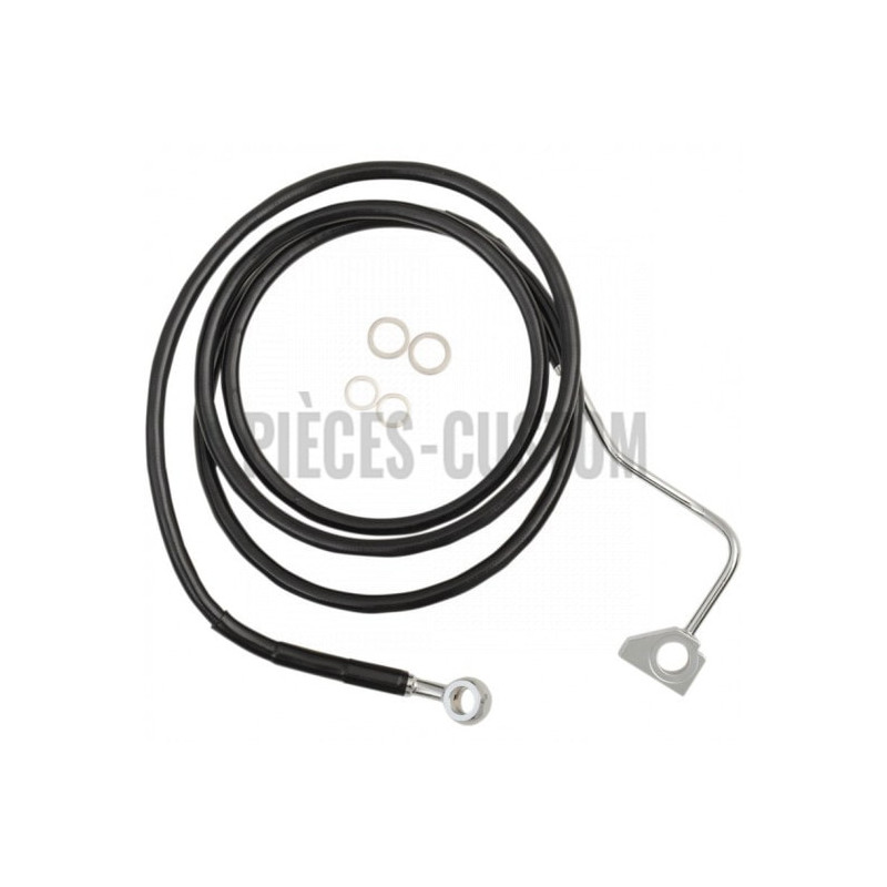 Durite-frein-avant-noir-plus-203-mm-Touring-FLHT-FLHR-FHX-2014-à-2023-avec-Abs-ref-17413998