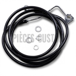 Durite-frein-avant-noir-plus-305-mm-Touring-FLHT-FLHR-FHX-2014-à-2023-avec-Abs-ref-17414000