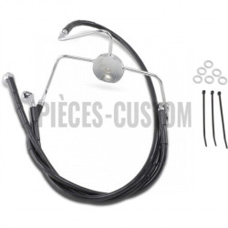 Durite-frein-avant-noir-plus-51-mm-Touring-FLHR-FLTR-1999-à-2007-ref-17412521