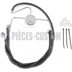 Durite-frein-avant-noir-plus-102-mm-Touring-FLHR-FLTR-1999-à-2007-ref-17412522