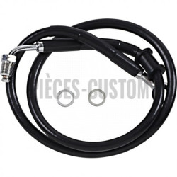 Durite-frein-avant-noir-plus-102-mm-Softail-M8-FLHC-FXBB-FXLR-abs-2018-à-2024-ref-17415796