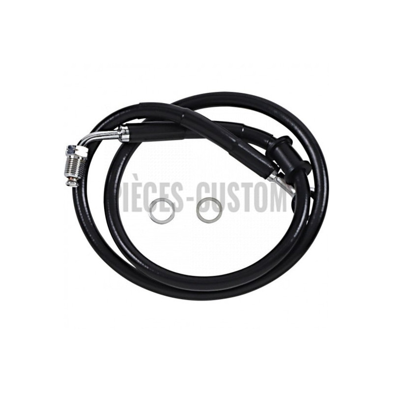 Durite-frein-avant-noir-plus-102-mm-Softail-M8-FLHC-FXBB-FXLR-abs-2018-à-2024-ref-17415796