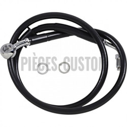 Durite-frein-avant-noir-plus-152-mm-Softail-M8-FLHC-FXBB-FXLR-Abs-2018-à-2024-ref-17415797