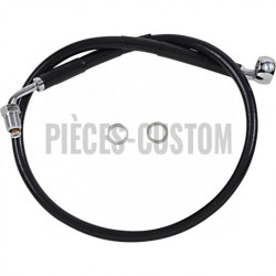 Durite-frein-avant-noir-plus-51-mm-Softail-M8-FXBRS-breakout-Abs-2018-à-2022-ref-17415807